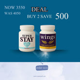 WINGS AND SUPERSTAY DEAL